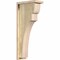 Ekena Millwork Yorktown Rough Sawn Corbel w/Backplate, Douglas Fir, 6"W x 12"D x 28"H COR06X12X28YOR01RDF - alternate 1